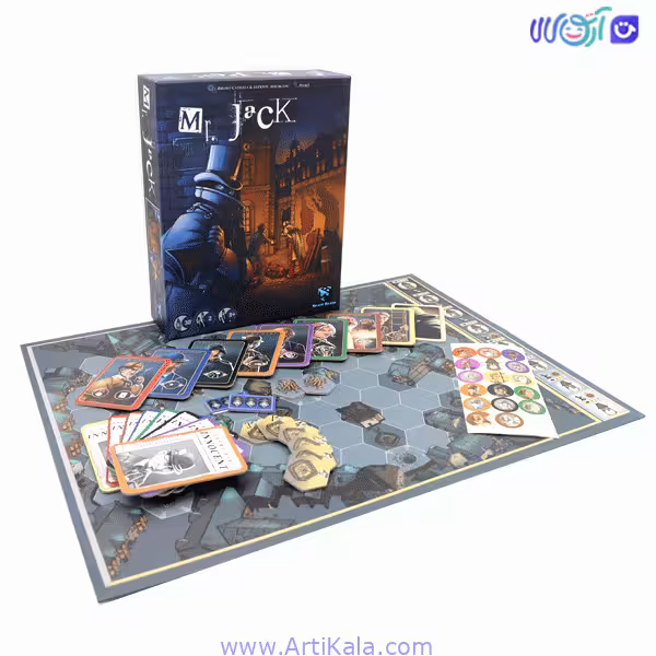 بازی فکری مستر جک لندن – mr jack space board