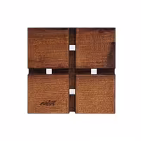 زیر لیوانی چوبی چوبلمه بسته 4 عددی | amazonchi