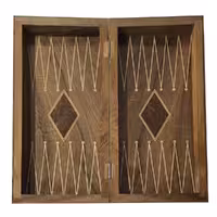 تخته نرد و شطرنج چوب گردو سنندج کد z140011