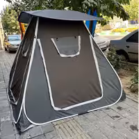 چادر مسافرتی 8 نفره ریپس با سایبان و چهار درب بزرگ جنس برنو درجه یک ضداب کدپنج