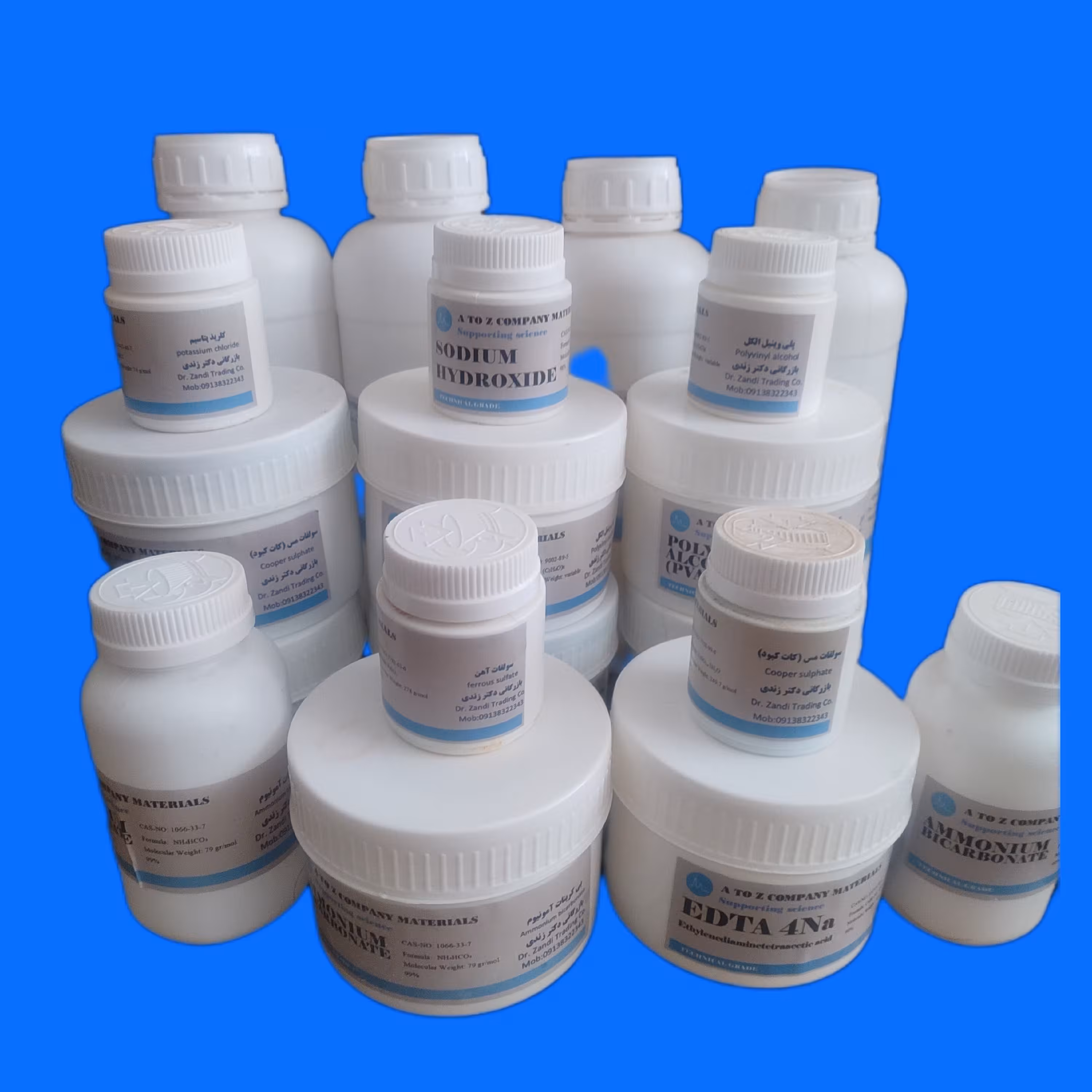 بوراکس پانصد گرمی آزمایشگاهی