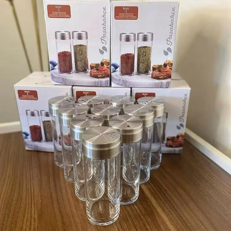 ادویه پاش شیشه ای درب استیل جفتی مدل بیسیک
محصول پاشاباغچه ترکیه

سایز بزرگ