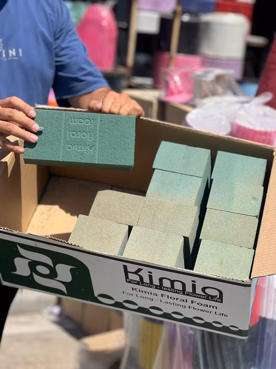 اسفنج ابکش کیفیت بالا (کارتن 20تایی) برند کیمیا