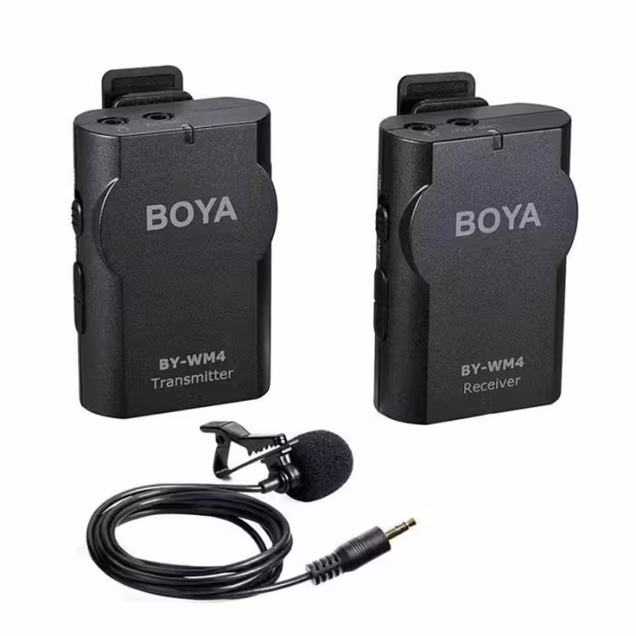 میکروفون یقه ای بویا مدل BOYA BY-WM4-K1 Pro Wireless Microphone