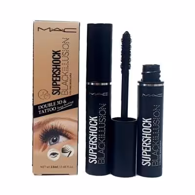 ریمل حجم دهنده فرچه ژله ای مک MAC مدل SUPERSHOCK