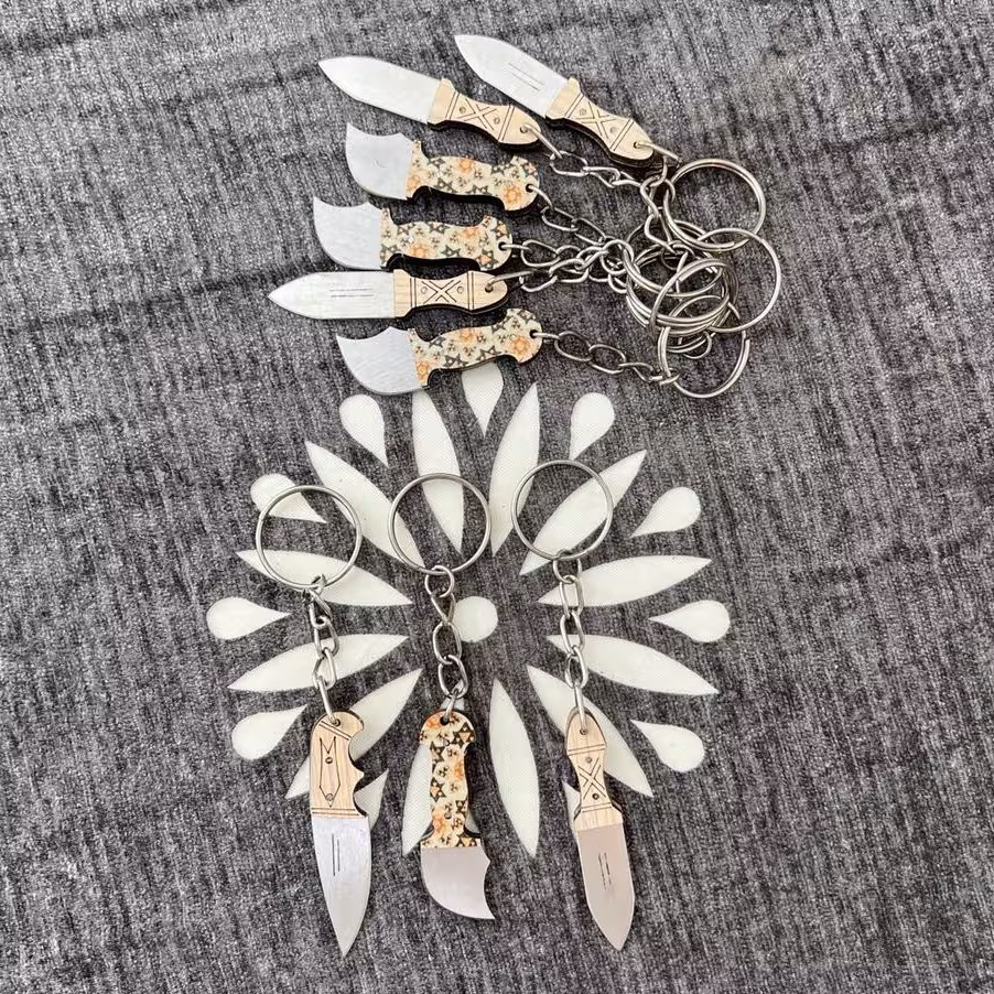 جا سوئیچی کاردی دسته چوبی ضد زنگ