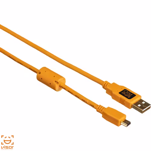 کابل یو اس بی تترتولز Tether Tools USB 2.0 TYPE-A TO 5-PIN MINI-USB(ORANGE) CU5451