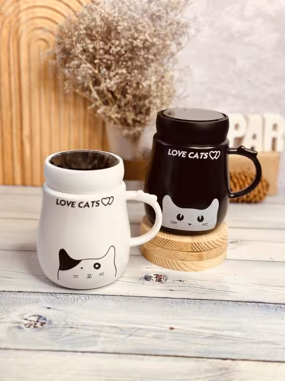 ماگ در پیچی گربه خنگول کد 3818