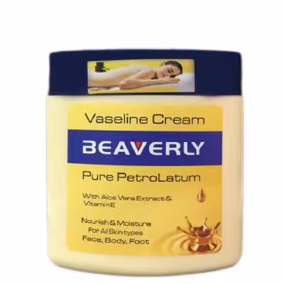 کرم مرطوب کننده پوست وازلین بیورلی ظرفیت 250 گرمی