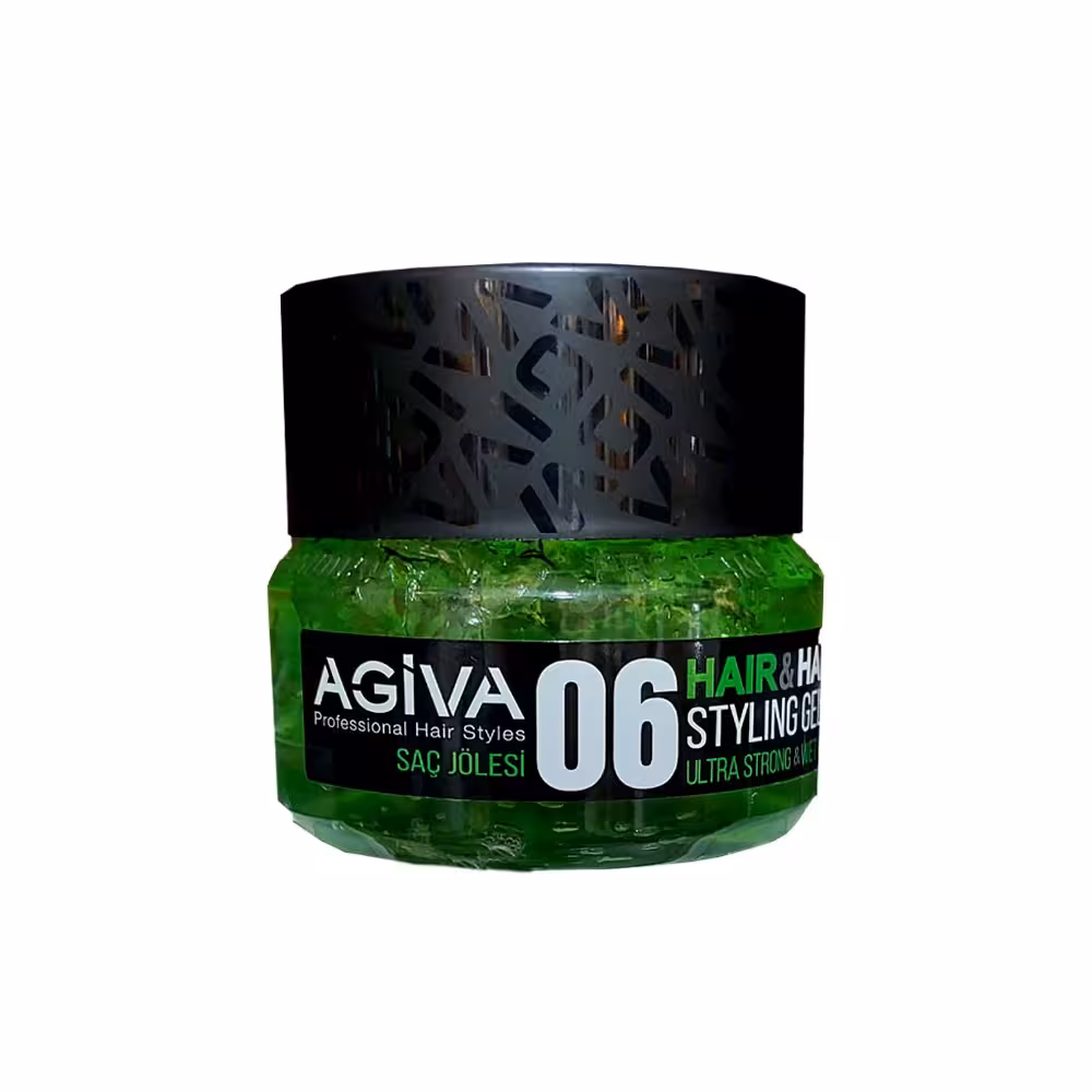 ژل مو آگیوا مدل Ultra Strong & Wet با درجه سختی 06 حجم 200 میل