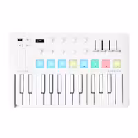 میدی کنترلر آرتوریا Arturia MiniLab 3 Alpine White