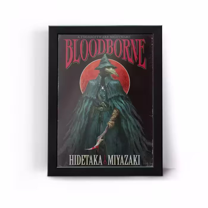 تابلو قاب بلادبورن Bloodborne