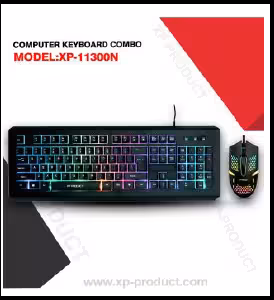 کیبورد و موس گیمینگ XP – 11300
