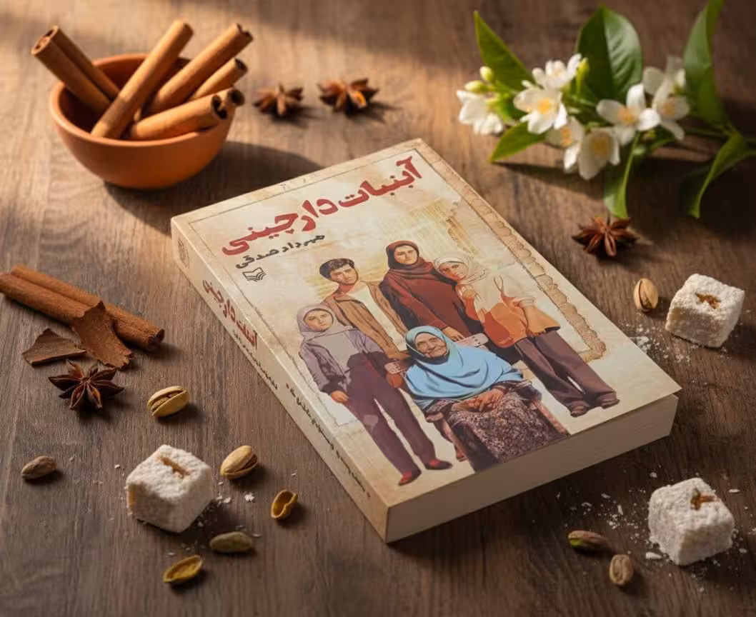 کتاب آبنبات دارچینی اثر مهرداد صدقی