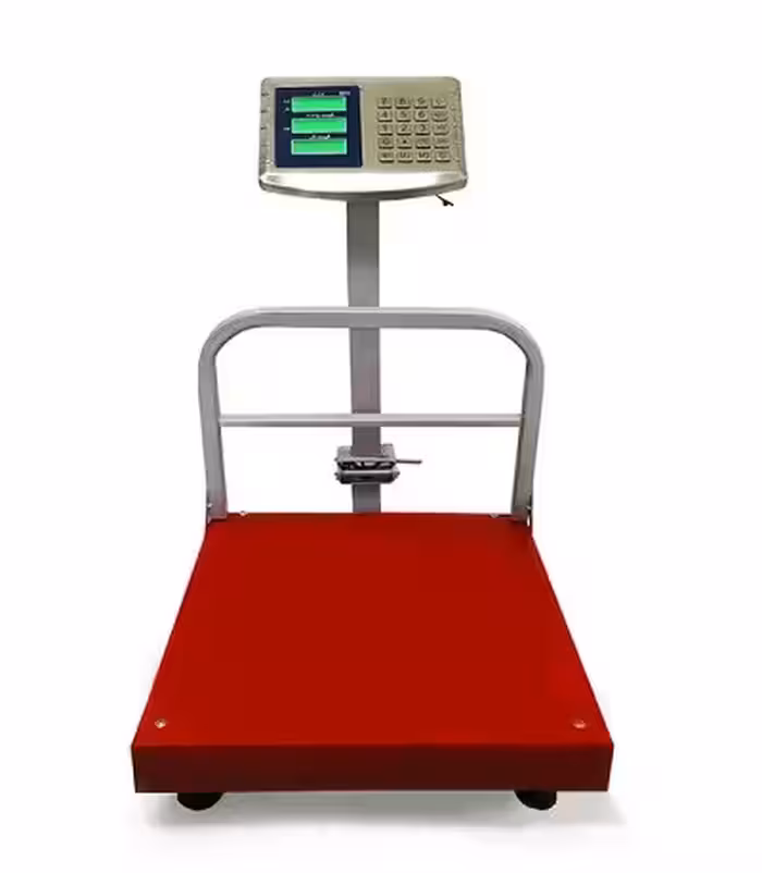 باسکول 500 کیلویی محک نیمه صنعتی کفی 60/60 یکسال ضمانت کفی ضخیم