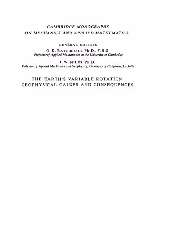 خرید و دانلود نسخه کامل کتاب The Earth&#039;s Variable Rotation - Geophys. Causes, Consequences