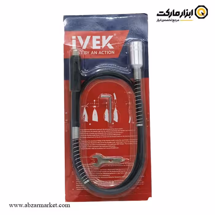 شلنگ خرطومی فرز حکاکی مینیاتوری ایوک مدل K-8203