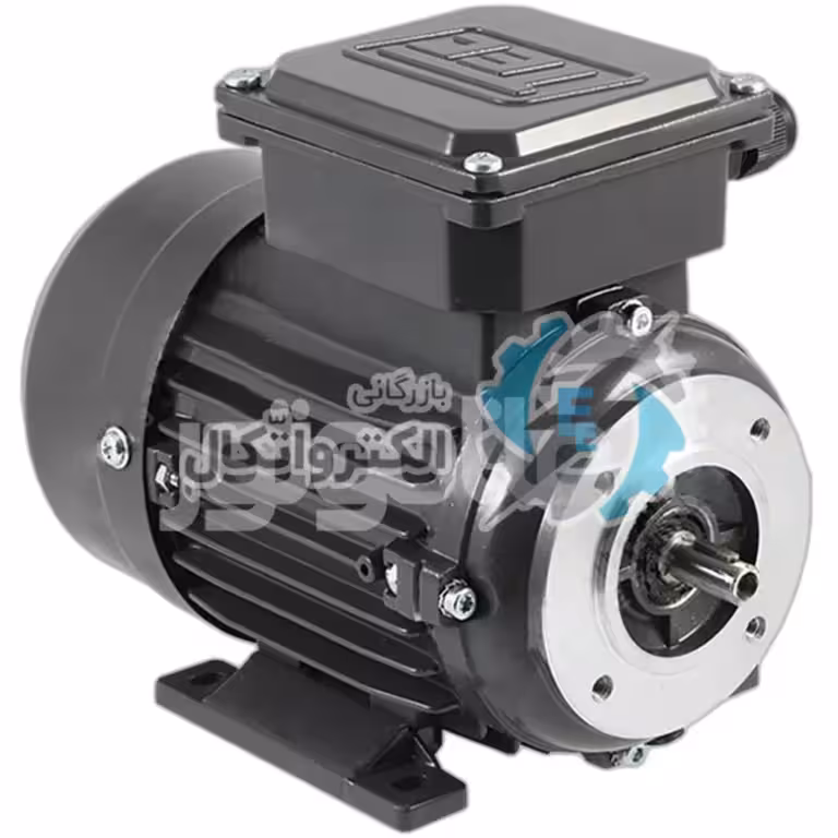 CIMA-3PH-4P-0D75KW-80-B34 , الکتروموتور ایتالیایی سه فاز 0.75 کیلووات، 1400 دور، پایه و نیم فلنج