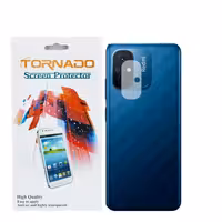 محافظ لنز دوربین تورنادو مدل نانو گلس مناسب برای موبایل شیائومی Redmi 12C بسته 40 عددی