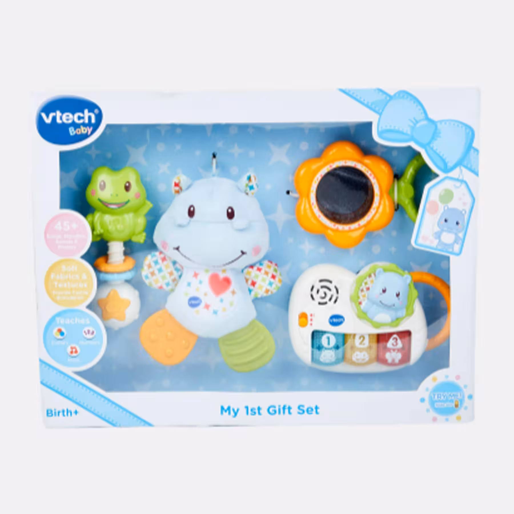 پک اسباب بازی اسب آبی Vtech My First Gift Set, Blue Combo