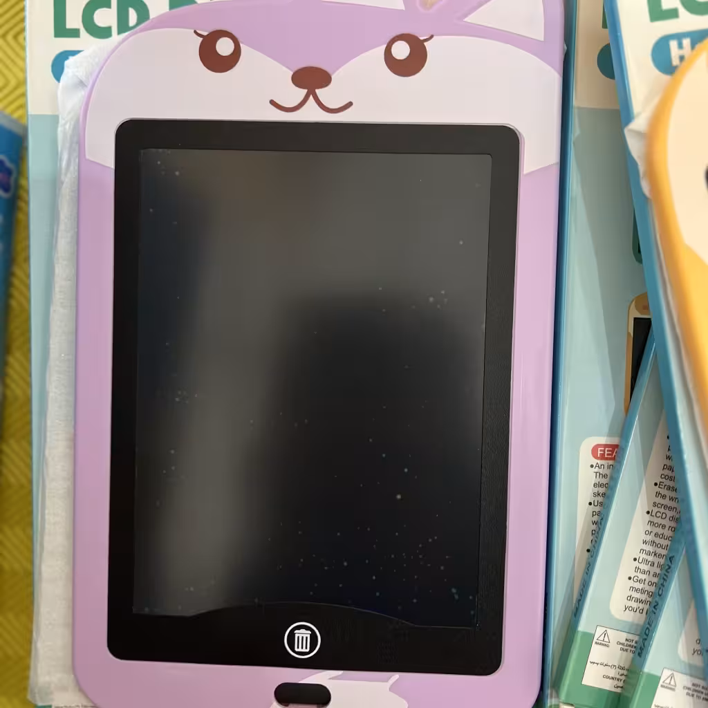 تبلت مغاطیسی خرگوش بنفش- LCD PANNEL HAND WRIGHTING BOARD