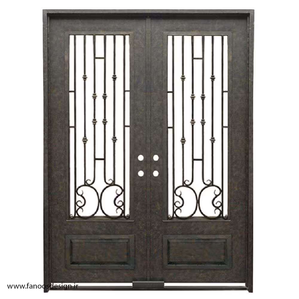 درب اهنی درب فلزی ساده ورودی کد 2189