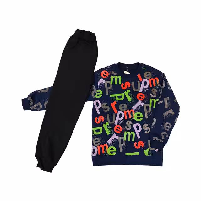 ست دورس و شلوار مدل supreme