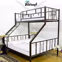 تخت خواب فلزی دو طبقه آنیسا مدل S250