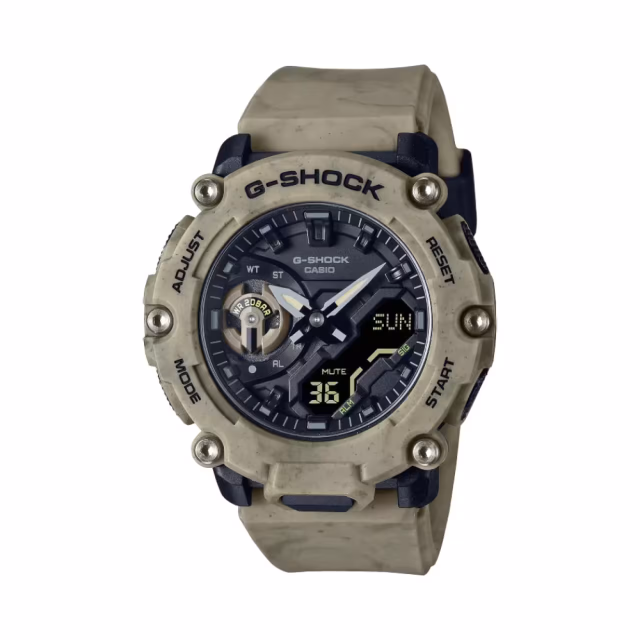 ساعت مچی عقربه‌ای مردانه کاسیو مدل GA-2200SL-5ADR