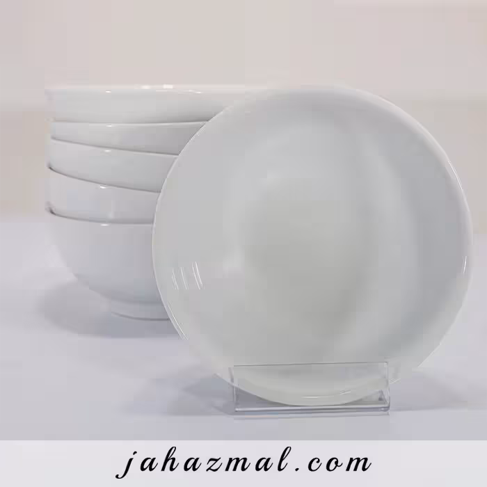 کاسه آبگوشت خوری سفید تقدیس