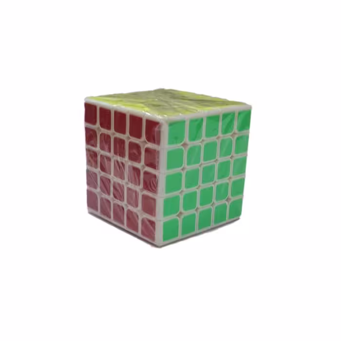 مکعب روبیک 5x5، درجه 1، دارای برچسب، مناسب برای مبتدیان