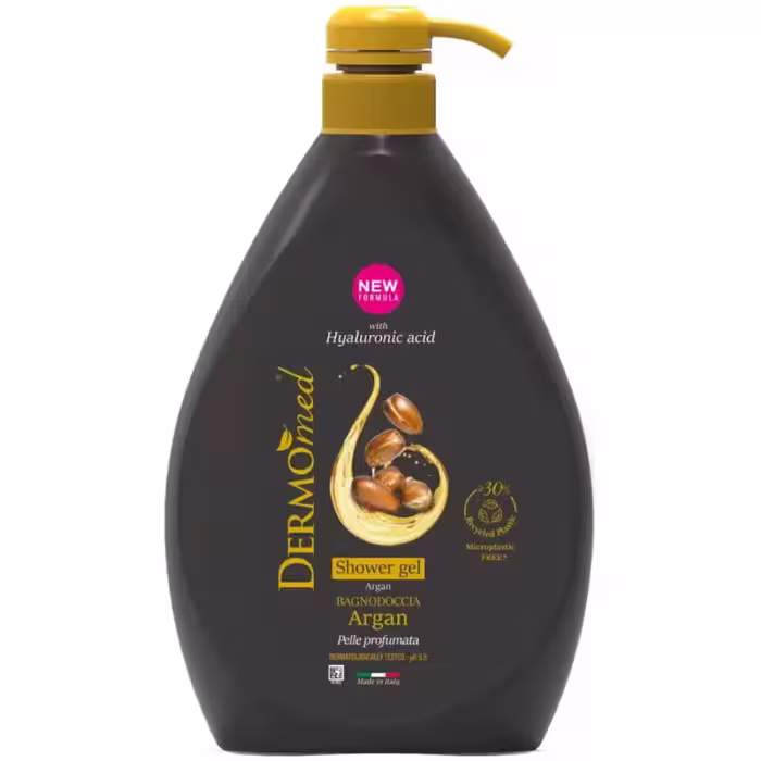 شامپو بدن درمومد DERMOmed روغن آرگان مدل Argan Oil حجم 1000 میل