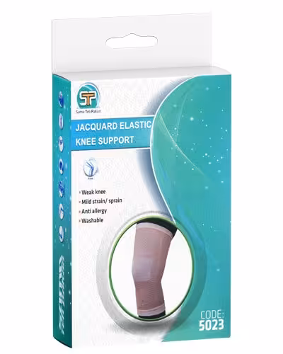 زانوبند الاستیک ژاکارد سما طب ( کد 5023 )