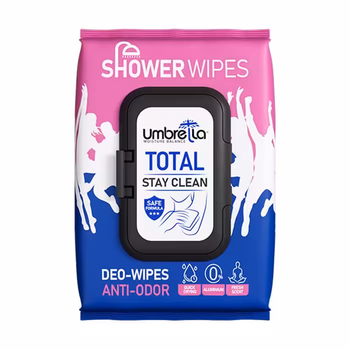 دستمال مرطوب خوشبو کننده بدن توتال آمبرلا