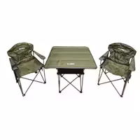 میز و صندلی سفری  تاشو 2 نفره توریست مدل DS3  مجموعه 3 عددی