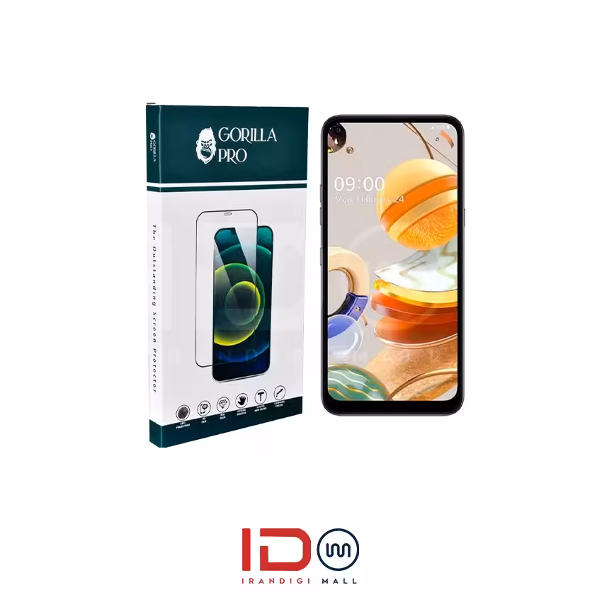 گلس و محافظ هیدروژلی (مات) نمایشگر گوشی ال جی مدل LG K61