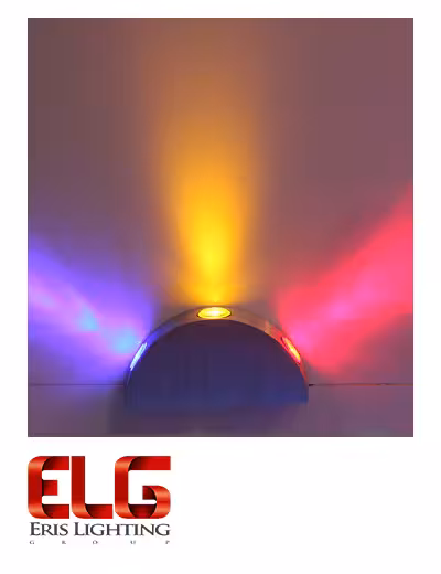 چراغ دکوراتیو نیم استوانه ای