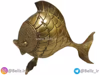 مجسمه ماهی برنزی