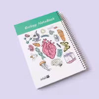 دفتر مدرسه خط دار زیست 100 برگ ایمان (iman)