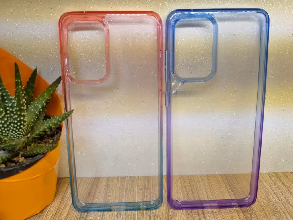 قاب گرادینت شفاف سامسونگ Galaxy A52/A52s پشت گلس