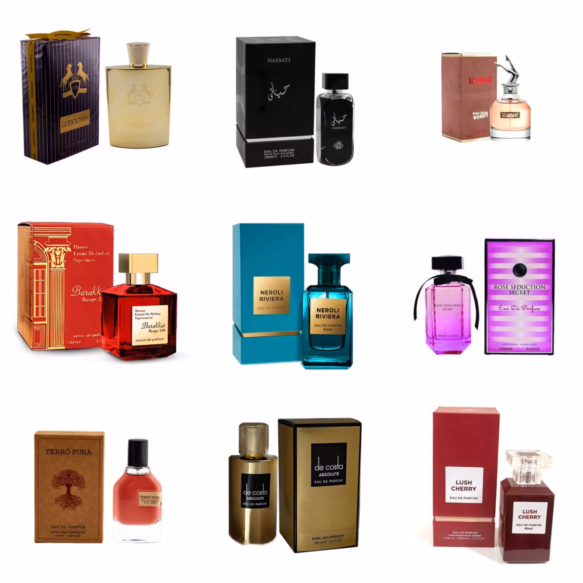 ادکلن های 100 میل فراگرنس Fragrance