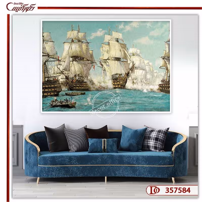 کشتی‌های جنگی در دل طوفان | R357584