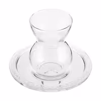 استکان و نعلبکی پاشاباغچه مدل اتنیک کد 96575 ست 12 پارچه