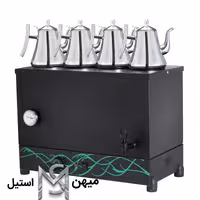 بویلر برقی صنعتی 58 لیتری مشکی ترکیه ای مدل BS_M111
