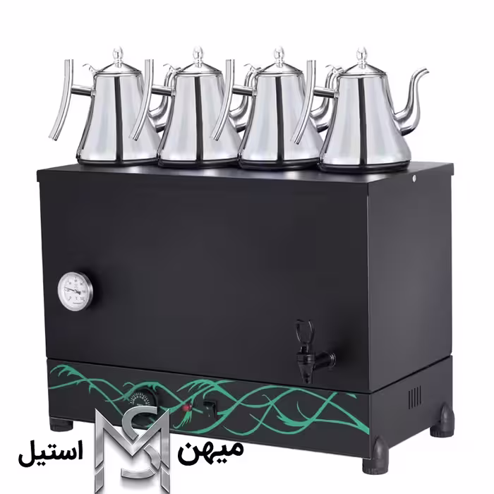 بویلر برقی صنعتی 58 لیتری مشکی ترکیه ای مدل BS_M111