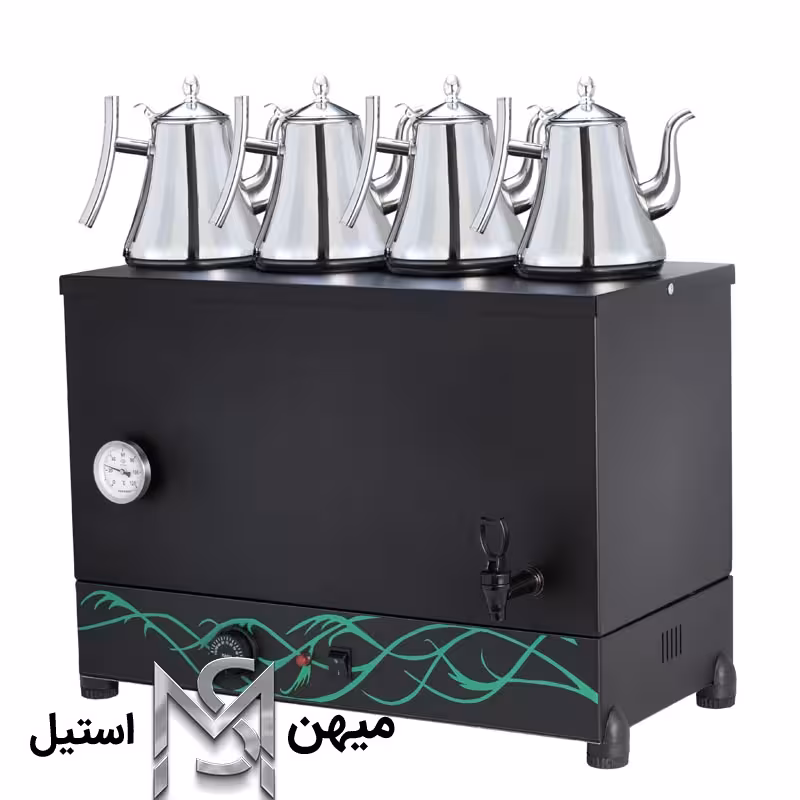 بویلر برقی صنعتی 58 لیتری مشکی ترکیه ای مدل BS_M111