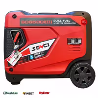 موتور برق گاز سوز سنسی 6 کیلووات مدل SC6500iD LPG ریموت استارت
