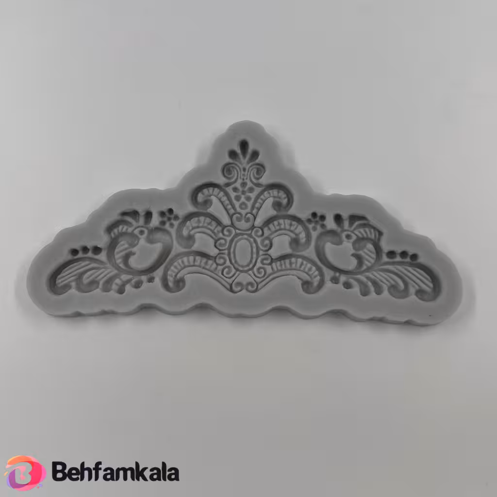 قالب سیلیکونی حاشیه تاج