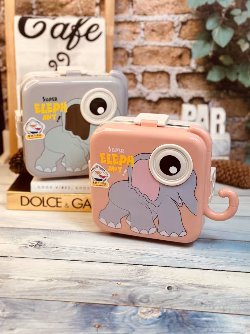 لانچ باکس ظرف غذا داخل استیل فیل کد 2293