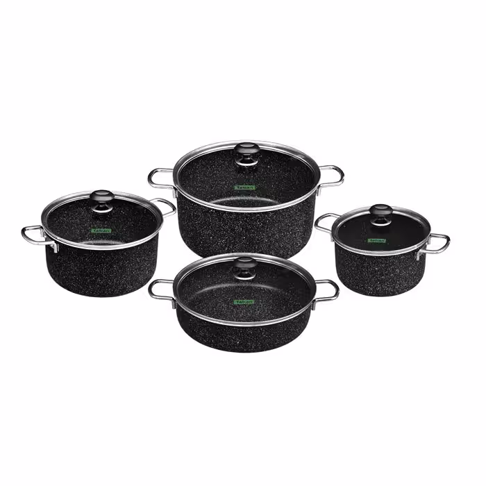 سرویس  8 پارچه درب پیرکس پوشش گرانیت تابان